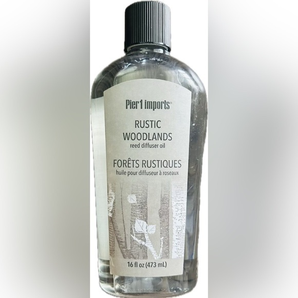 Discontinued Pier 1 Imports Rustic Woodlands 16oz Refill Reed Diffuser HTF Rare